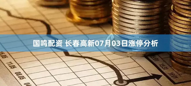 国鸣配资 长春高新07月03日涨停分析